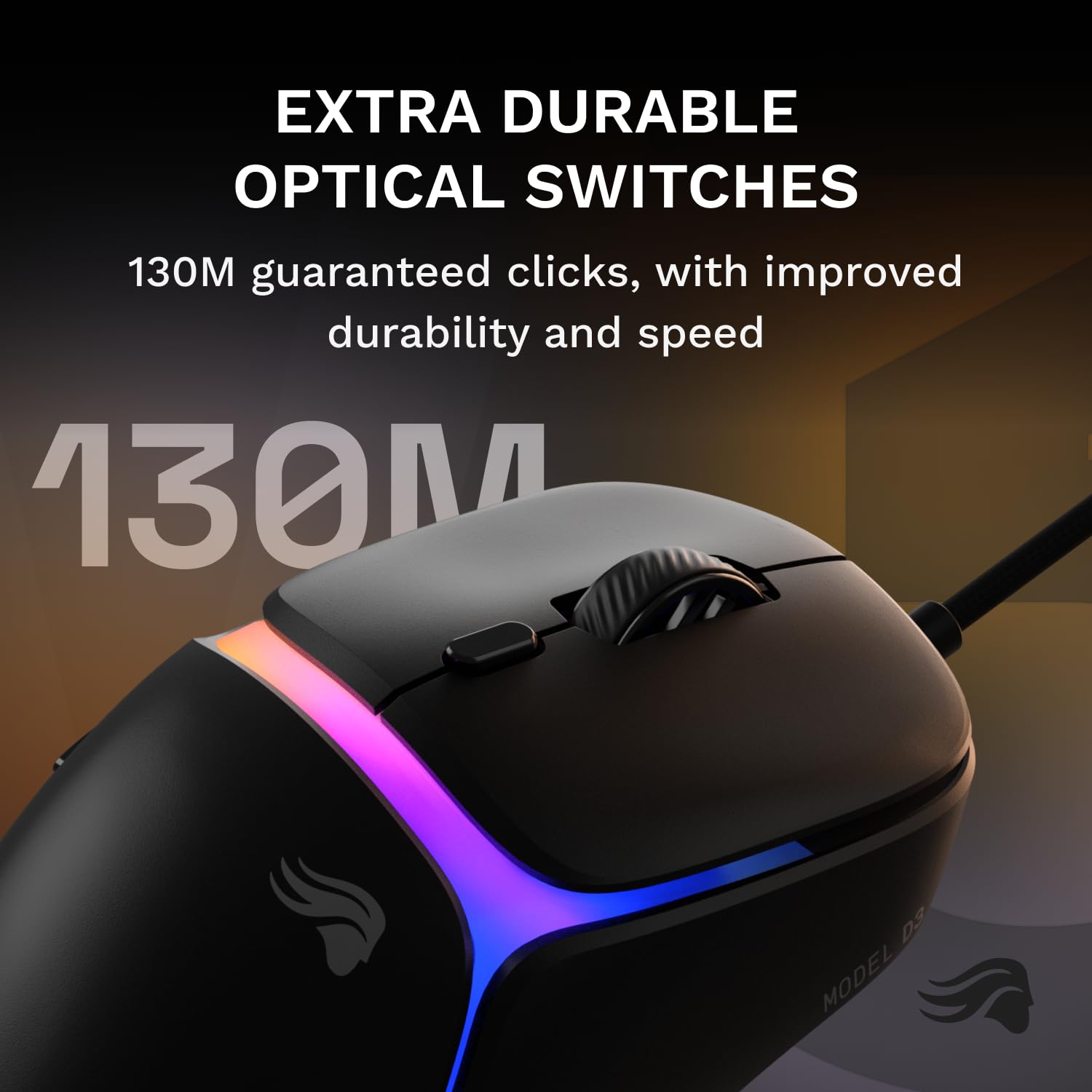Amazon | GLORIOUS ゲーミングモデル D3 有線ゲーミングマウス - 超
